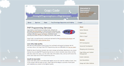 Desktop Screenshot of code.gogo.co.nz